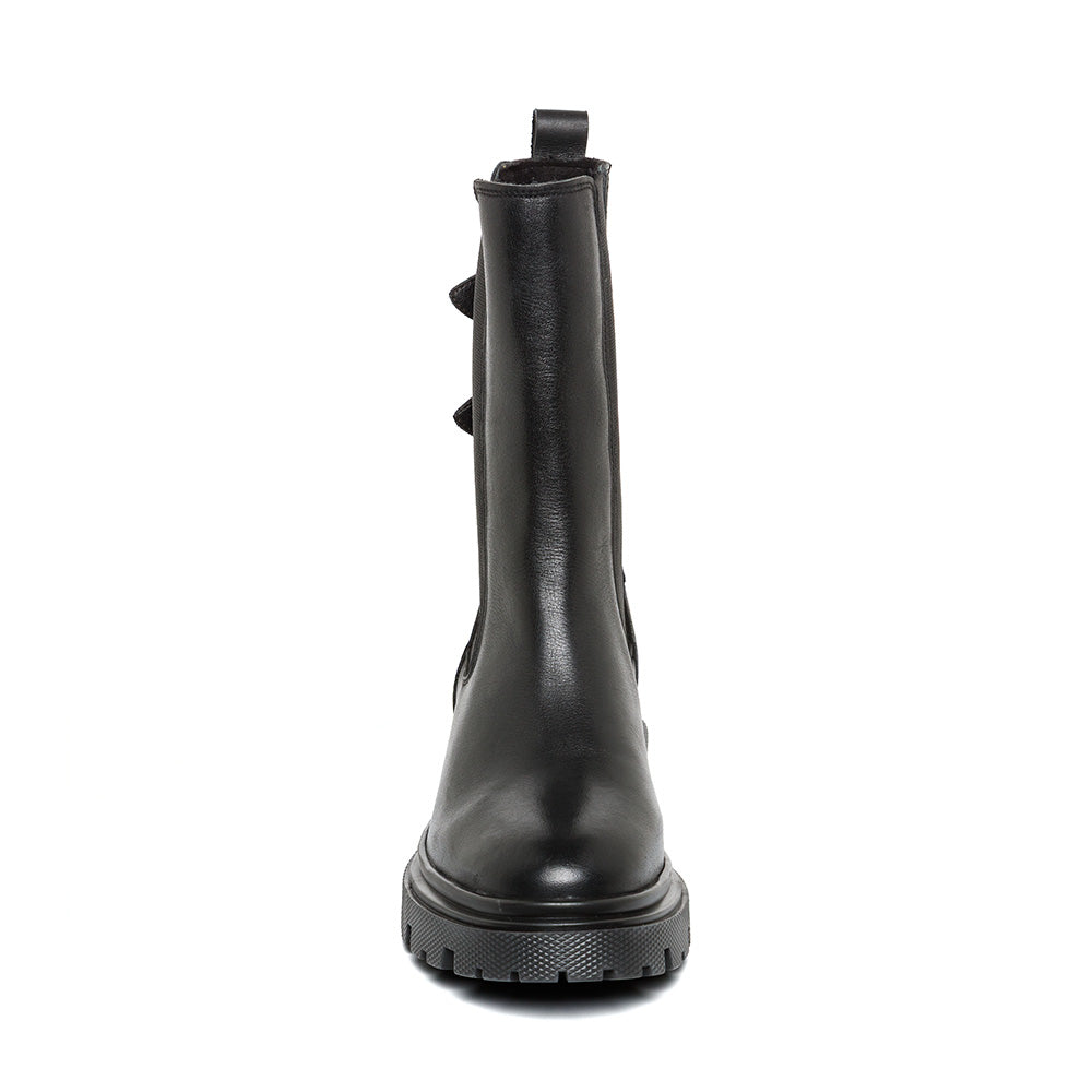 Ramy Bootie BLACK LEATHER
