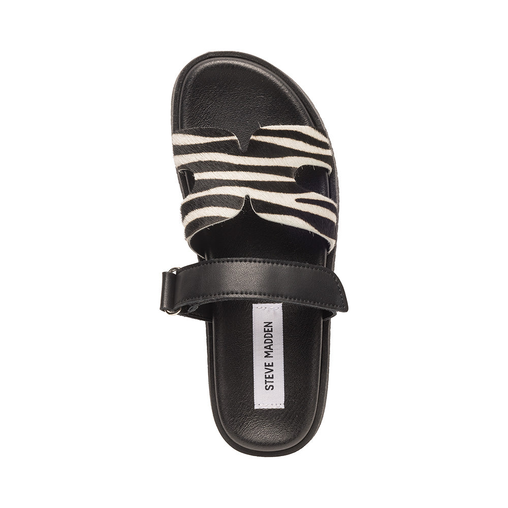 【STEVE MADDEN】スティーブ・マデン ミサイル-L ゼブラサンダル Missile-L Sandal ZEBRA – Steve Madden Europe