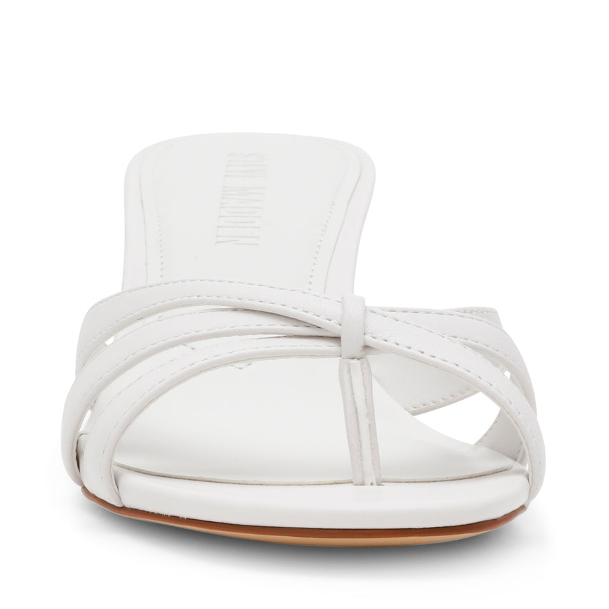 Cary Sandal WHITE LEATHER