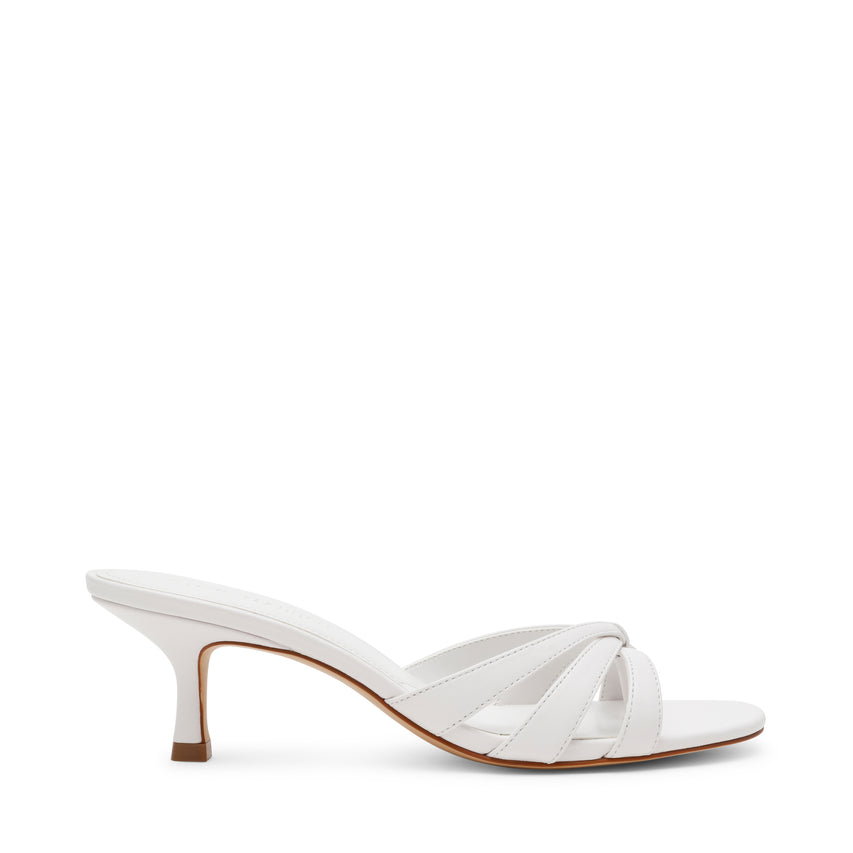 Cary Sandal WHITE LEATHER