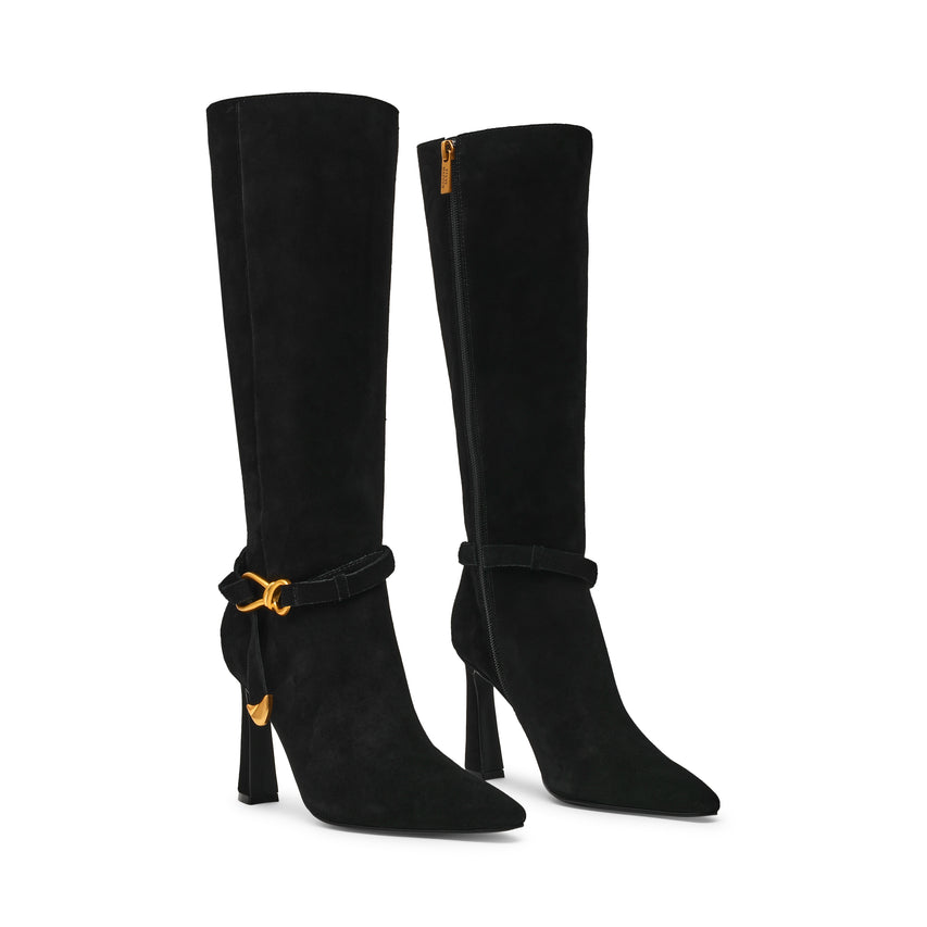 Sirrens Boot BLACK SUED
