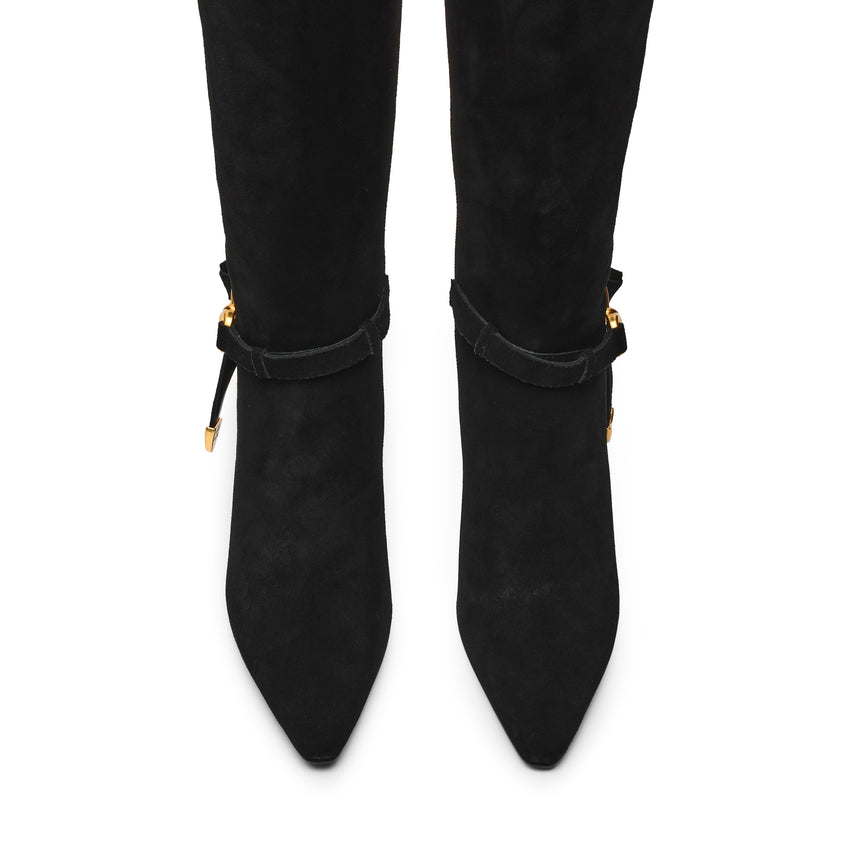 Sirrens Boot BLACK SUED